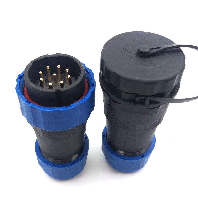 SZJELEN SD28 28MM 9Pin Pair Waterproof Circular Connector IP68,Aviation Cable