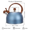 Whistling Kettle, Stainless Steel Kettle, 2.5 L Stainless Steel Whistling
