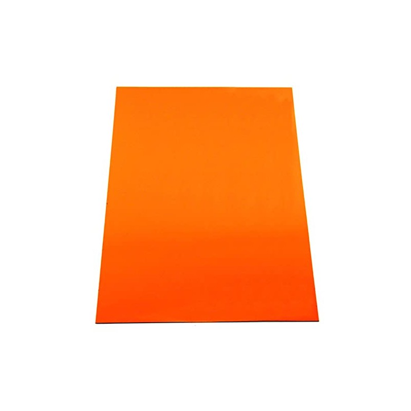 MagFlex A4 Flexible Magnetic Sheet - Matt Orange (1 Sheet)