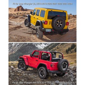 ULZOZN Rear Window Grip Handle Fit for Jeep Wrangler JL/Wrangler 4xe 2018 2019 2020 2021 2022 2023 2024, Luggage Compartment Handle