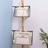 CINPIUK 8 Pack Handbag Dust Bags Clear Purse Storage Organizer