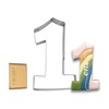 JOKUMO 1 Number One Shape Cookie Cutter 4” Birthday Letter