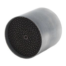 Exhaust Pipe Catalytic Converter, High-Strength Exhaust Muffler Catalytic Converter for Motorcycles (53 x 50 mm)
