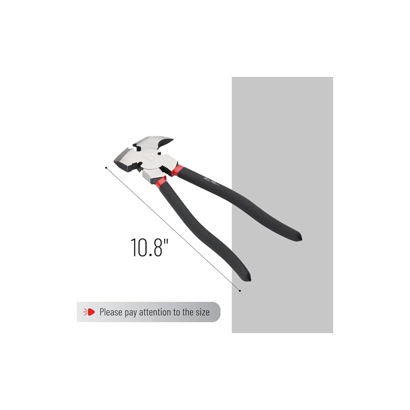 Bates - Multi-Plier Fence Tool, Nail & Staple Puller, Cutting