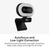 MEE audio CL8A 1080p HD Webcam with Ring Light, Microphone,