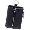 Queens Lab Women's Key Case Coin Purse Coin Case Leather