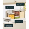 Caraway 1qt Glass Airtight Food Storage Container with Lid –