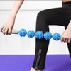 3-Section Acupressure Massage Stick Rod 5-Tier 5-Section Orange 5ea