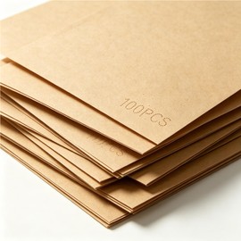 jakilee 100 Sheets Blank Braille Paper, 8.5 x 11 Inch Thick Paper