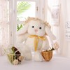 Apricot Lamb Picnic Lop-Eared Rabbit Plushies Stuffed Animals for Kids,