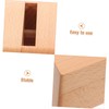 SEWACC Creative Wooden Phone Amplifier Stand Design for Enhanced Sound