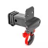 WSAYS Rear 2" Trailer Hitch Receiver w/3/4" D-ring For Can