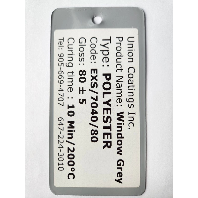 Union Coatings Window Gray RAL 7040 Powder Coating Paint /