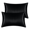DuShow 2 Pack Silk Satin Pillowcases for Hair and Skin,