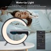 RGBCW Smart Wake-Up Light Ambient Lights with Wireless Charging White