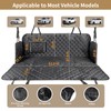 Viaviat Dog Car Seat Cover,Pets Back Seat Extender,600D Heavy Durable