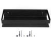 30cm Matt Black Shelf Stainless Steel Bathroom Shelf Kitchen Storage