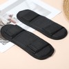 LXUEJIE 2 Pack Black Shoulder Strap Pad, Breathable & Lightweight