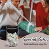 LMSNE Piggy Bank for Adults or Kids, Clear Piggy Bank