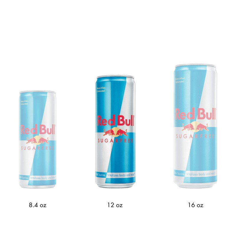 Red Bull Energy Drink Sugar Free 4 Pack of 12