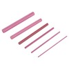 6 PCS 3000 Grits Ruby Polishing Oil Stone Sharpener Sharpening