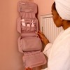 Stackers Recycled Nylon Pink Hanging Washbag