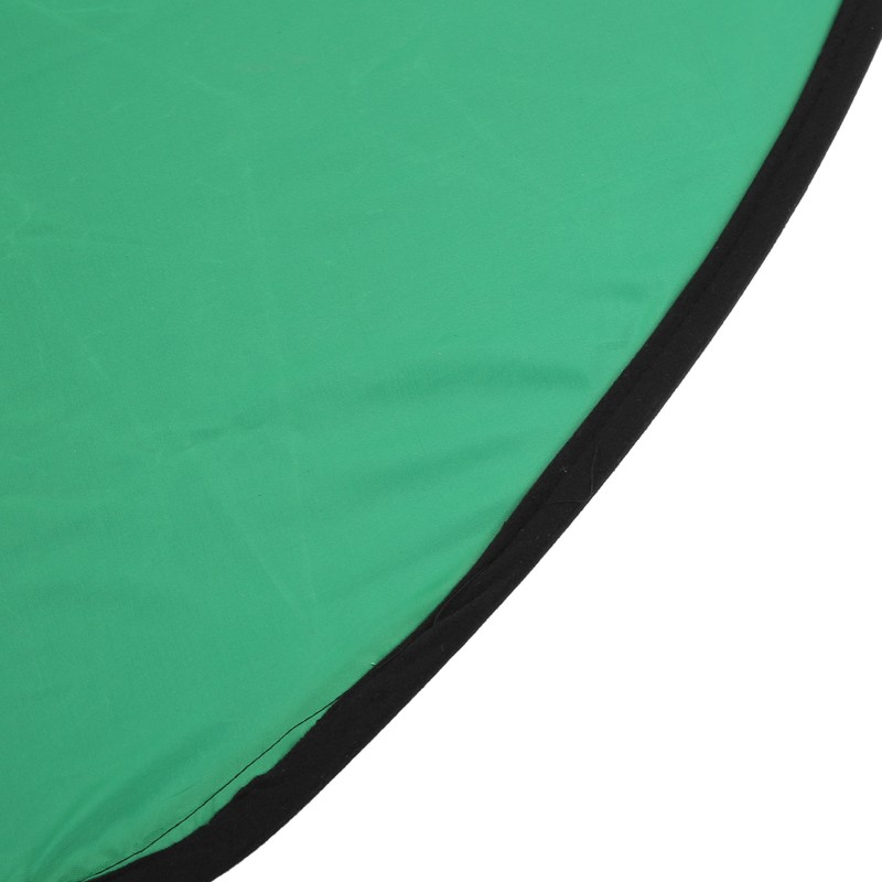2 in 1 142cm Round Blue Green Screen Backdrop Double