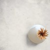 ELEMNTS White Onyx Toothpick Holder, Match Holder with Striker for