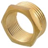 sourcingmap 25mm Female to 32mm Male Thread Adapter Fitting Brass