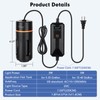 hygger Aquarium U-V Light with Timer, 360° Protective Shield Clean