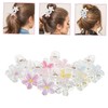 Beavorty 6 Pcs Flower Hair Claw Clips for Women Durable