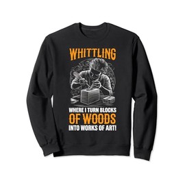 Whittling Kit, Carving Tools, Woodworking Projects, Craft Sweatshirt