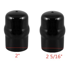 TUOP - Cubierta protectora de bola de remolque impermeable de 5 cm o 2 5/16 pulgadas para RV, barco, caravana, camiones (2 pulgadas)