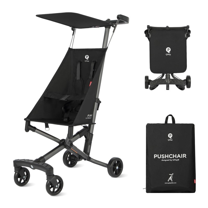 QPlay Ultra Lightweight Travel Stroller for Baby Aged 6-36 Months,