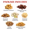 Valentines Day Nuts gift Basket - Delicious Mixed Cravings Gourmet