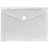 VELOFLEX A453010 Document Wallet Crystal, Pack of 10, DIN A4,