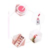 Elisel 100 Pcs Disposable Crystal Lip Brushes Make Up Lip