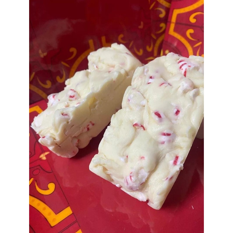 Homemade Peppermint Fudge *nut free* 1/2 pound