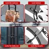 Kinoco 2-Pack 3-Digit Combination Cable Locks, Adjustable Zip Tie Style