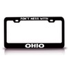 Customola - Don't Mess with Ohio States Metal License Plate