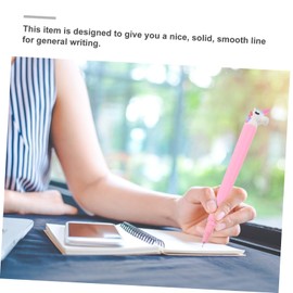 STOBOK 4pcs Cute Cartoon Black Ink Pens Fun Gel Ink Writing Tools for Boys and Girls and Students Random Color Variety for School Art and Creative Projects