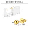 AceFun Helix Piercing Gun Kit, Gold Silver Ear Piercing Gun,