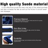 BROVACS SWT2011RD Steering Wheel Cover Suede Universal Anti-slip Design O