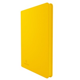 Gamegenic Zip-Up Album 18-Pocket, Organize Standard and Japanese Size Collectible Cards, Premium Card Game Protector, Holds up to 360 Cards, Ideal for Playset Collections, Yellow Color