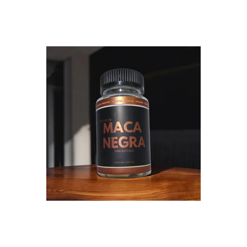 Maca Negra Natural-inn 60 Cápsulas 500mg Suplemento
