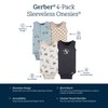 Gerber Baby Boys' Multi-pack Sleeveless Onesies Bodysuit, Blue Bike, 12