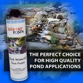 HALF OFF PONDS Waterfall Gun Foam - (6) Pack of 24oz Cans - GF24-6PK
