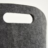 DuneDesign Artificial Felt Bag 40x25x30cm basket for firewood shopping 15KG