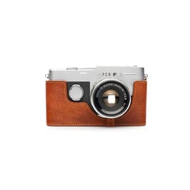 TP Original Olympus PEN FT (Film Camera), Bull-type Genuine Leather Body Case, Reddish Brown