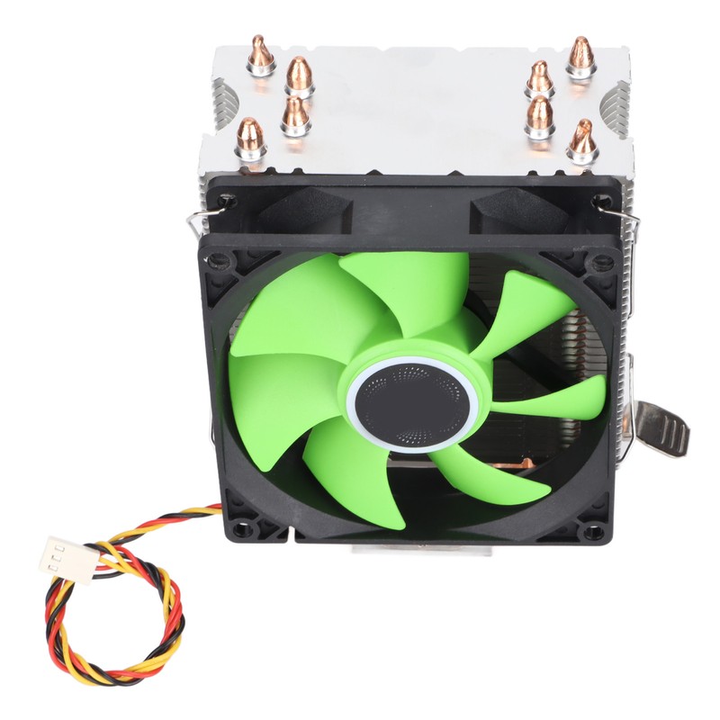 CPU Fan 4 Heatpipes 90mm 3pin Noiseless Plug and Play